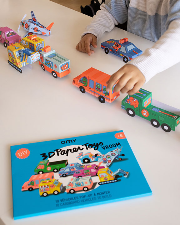 OMY 3D Paper Toys kağıt oyunu